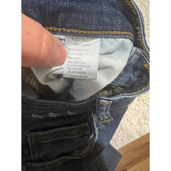Judy Blue Relaxed Fit Womens Jeans - Size 9/29 - Picture 7 of 7
